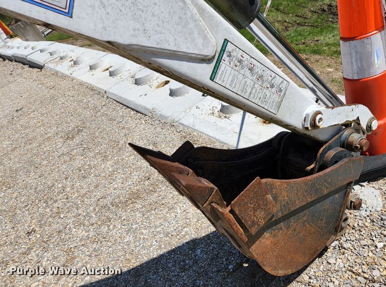 image for item KE9703 Bobcat 8811 skid steer backhoe attachment