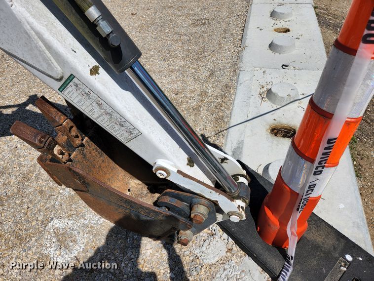 image for item KE9703 Bobcat 8811 skid steer backhoe attachment