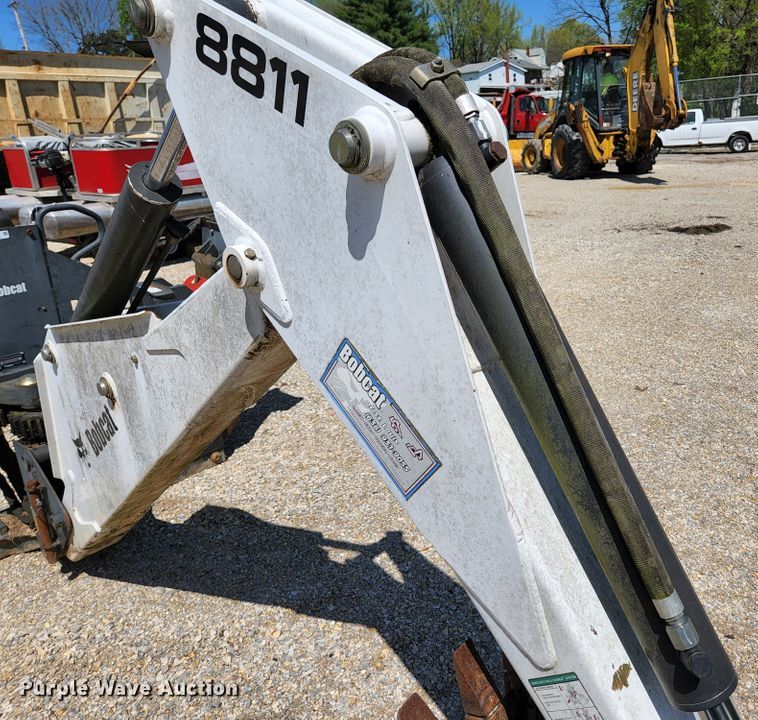 image for item KE9703 Bobcat 8811 skid steer backhoe attachment