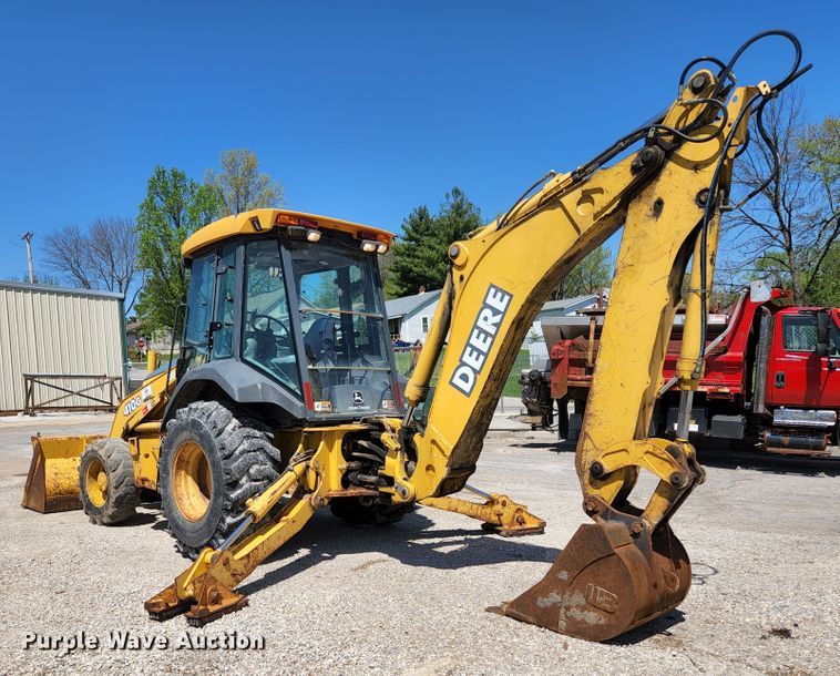 image for item KE9705 2002 John Deere 410G  backhoe