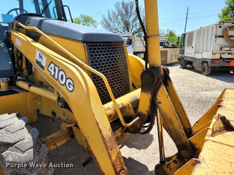 image for item KE9705 2002 John Deere 410G  backhoe