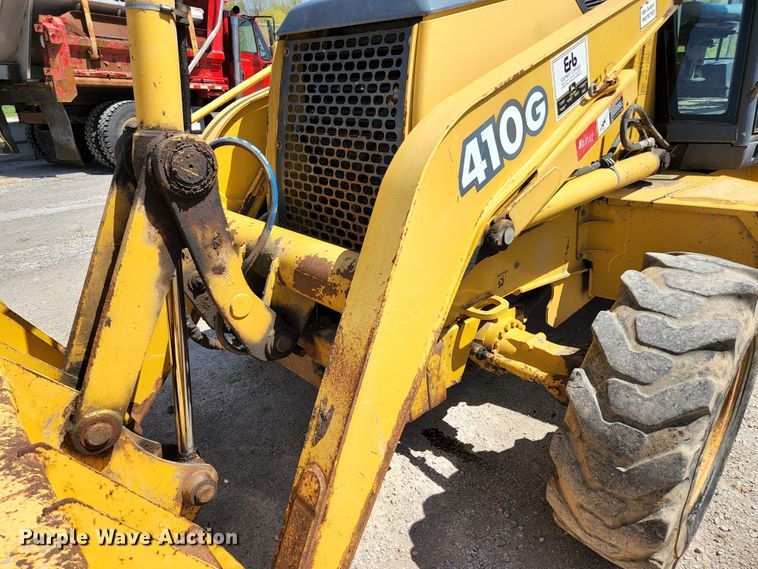 image for item KE9705 2002 John Deere 410G  backhoe