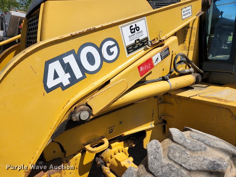 image for item KE9705 2002 John Deere 410G  backhoe