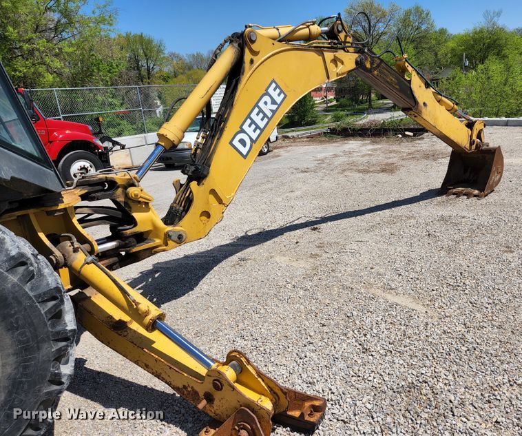 image for item KE9705 2002 John Deere 410G  backhoe
