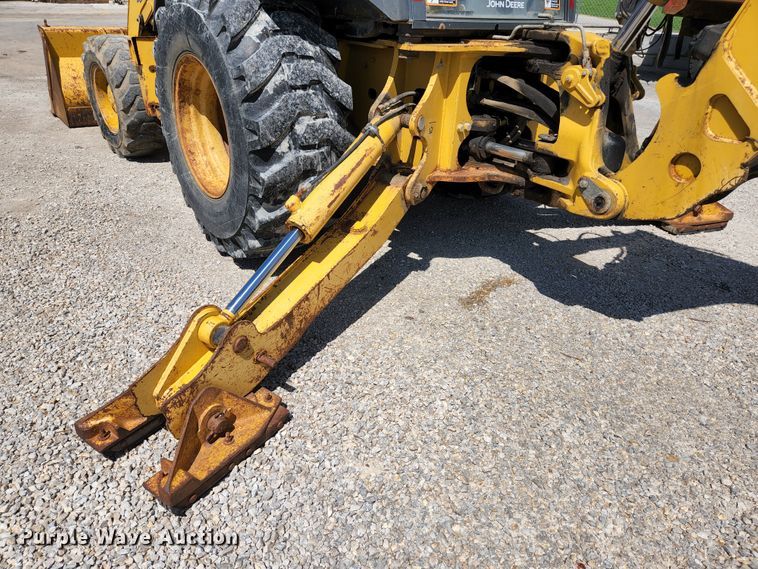 image for item KE9705 2002 John Deere 410G  backhoe