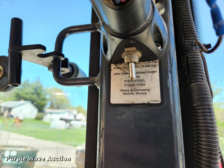 image for item KE9705 2002 John Deere 410G  backhoe