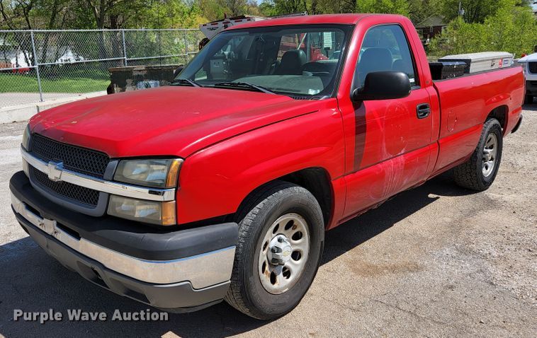 image for item KE9706 2005 Chevrolet Silverado 1500  pickup truck