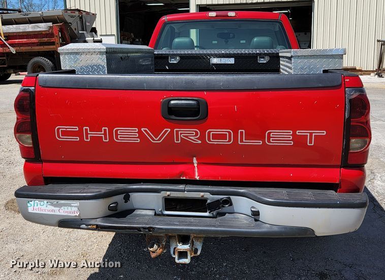 image for item KE9706 2005 Chevrolet Silverado 1500  pickup truck