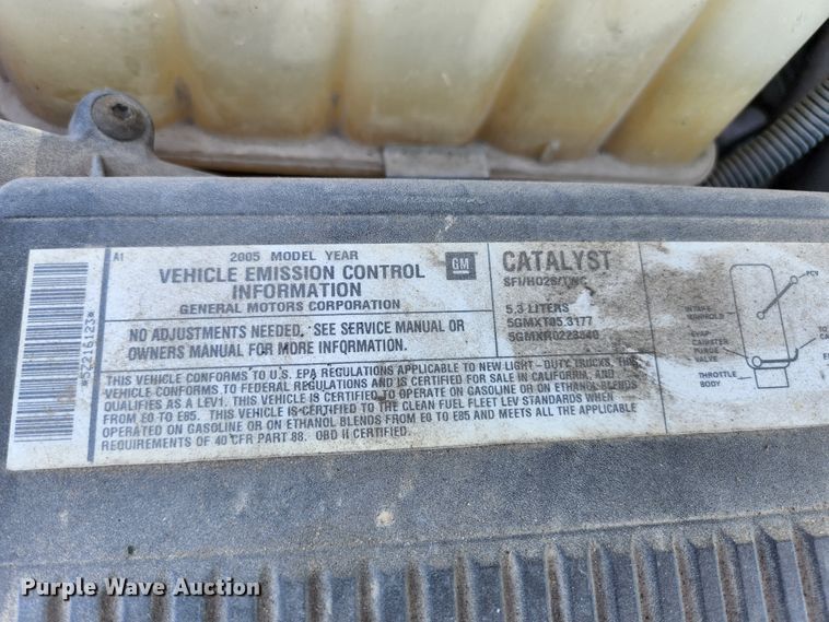 image for item KE9706 2005 Chevrolet Silverado 1500  pickup truck