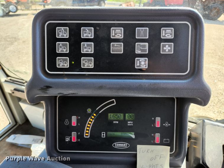 image for item KE9708 Tennant Sentinel  street sweeper truck