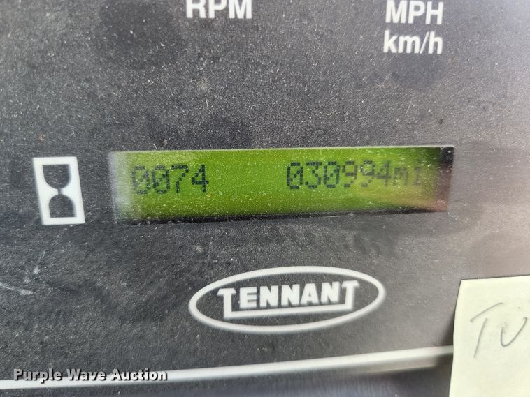 image for item KE9708 Tennant Sentinel  street sweeper truck