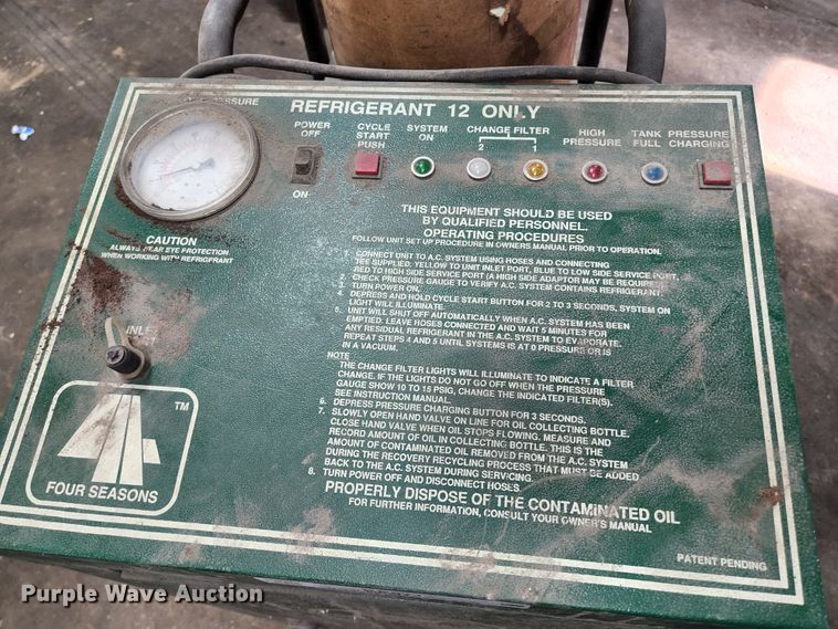 image for item KE9717 Four Seasons 59900  refrigerant recycling/recharging system