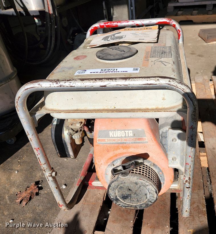 image for item KE9721 Kubota A2200  generator