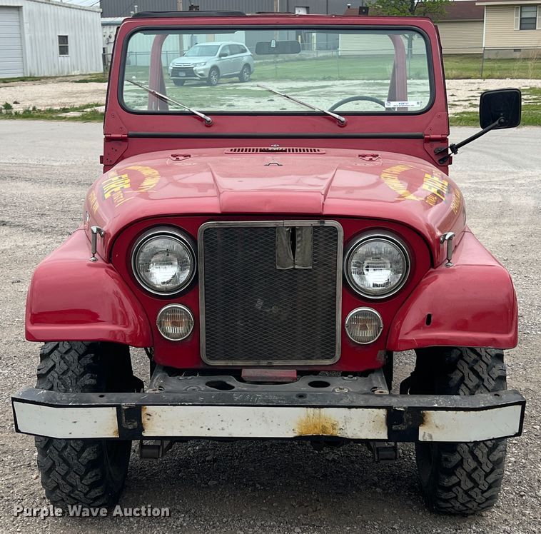 image for item KG9751 1980 Jeep CJ5  SUV