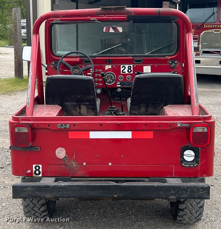 image for item KG9751 1980 Jeep CJ5  SUV