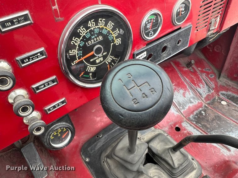 image for item KG9751 1980 Jeep CJ5  SUV