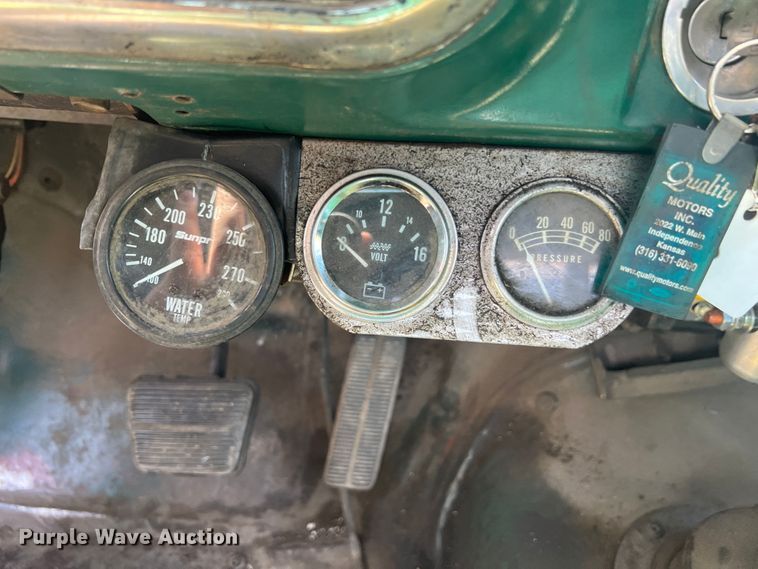 image for item KG9754 1972 Chevrolet K20  flatbed truck