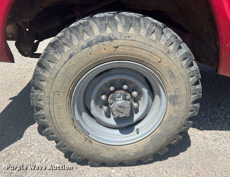 image for item KG9754 1972 Chevrolet K20  flatbed truck