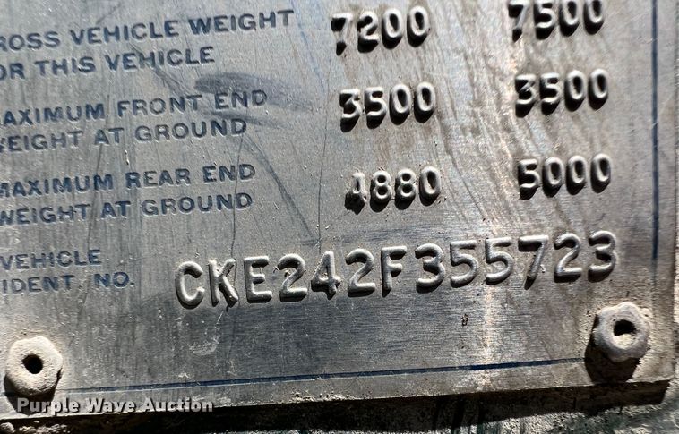 image for item KG9754 1972 Chevrolet K20  flatbed truck