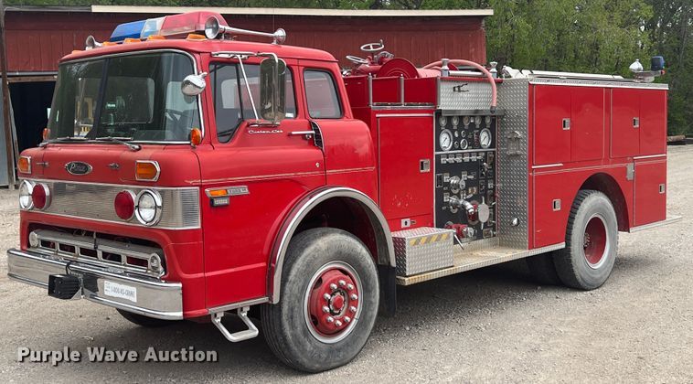 image for item KG9757 1979 Ford 900  fire truck