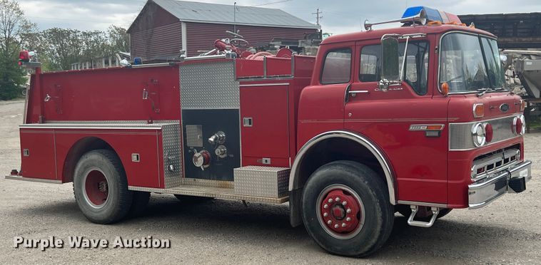 image for item KG9757 1979 Ford 900  fire truck