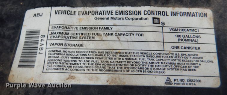 image for item KP9149 2000 Chevrolet P30  school bus