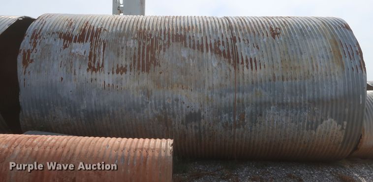 image for item KR9850 20' L x 10' diameter galvanized culvert