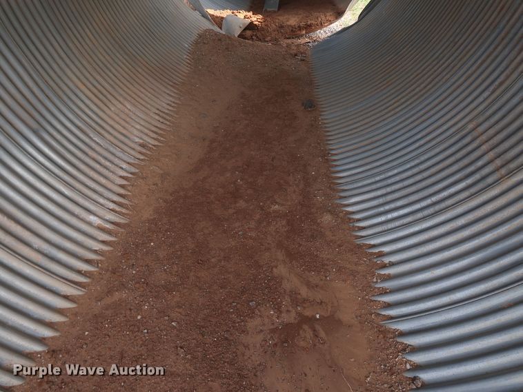 image for item KR9850 20' L x 10' diameter galvanized culvert