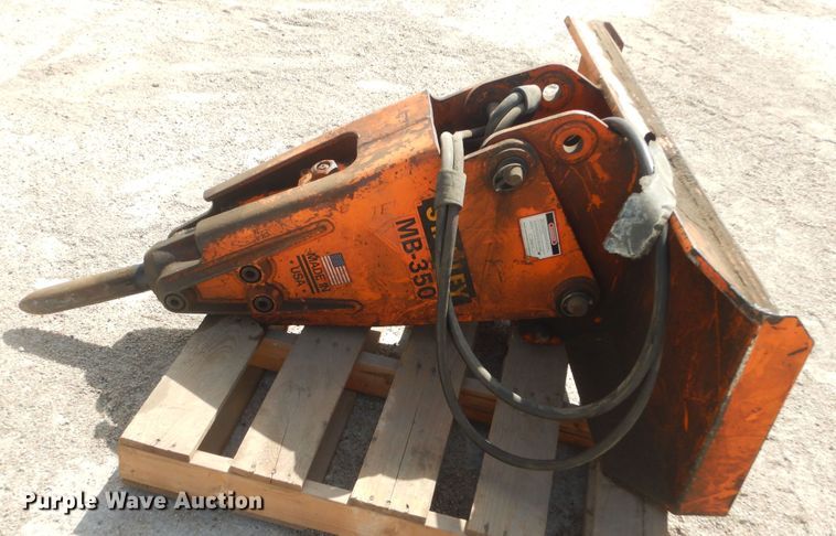 image for item KS9960 Stanley MB-350  skid steer breaker