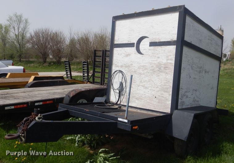 image for item KS9981 Shop built enclosed cargo trailer