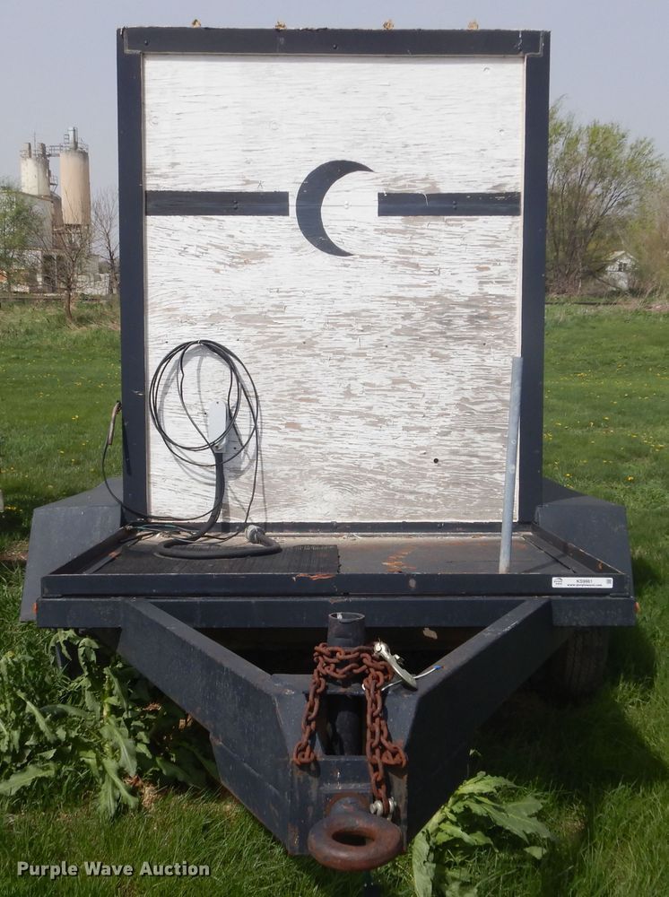 image for item KS9981 Shop built enclosed cargo trailer