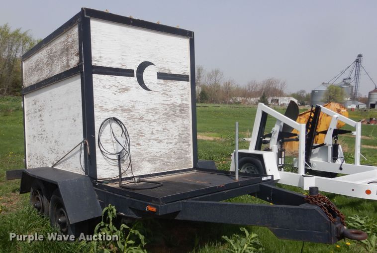 image for item KS9981 Shop built enclosed cargo trailer