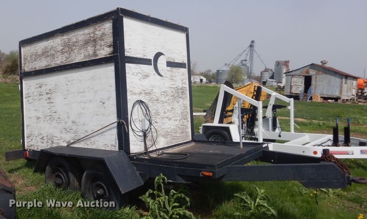 image for item KS9981 Shop built enclosed cargo trailer