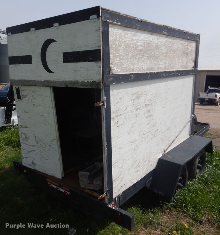 image for item KS9981 Shop built enclosed cargo trailer