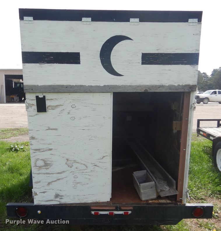 image for item KS9981 Shop built enclosed cargo trailer