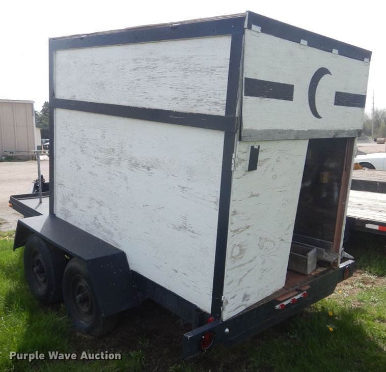 image for item KS9981 Shop built enclosed cargo trailer