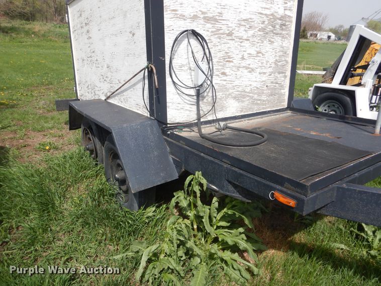 image for item KS9981 Shop built enclosed cargo trailer