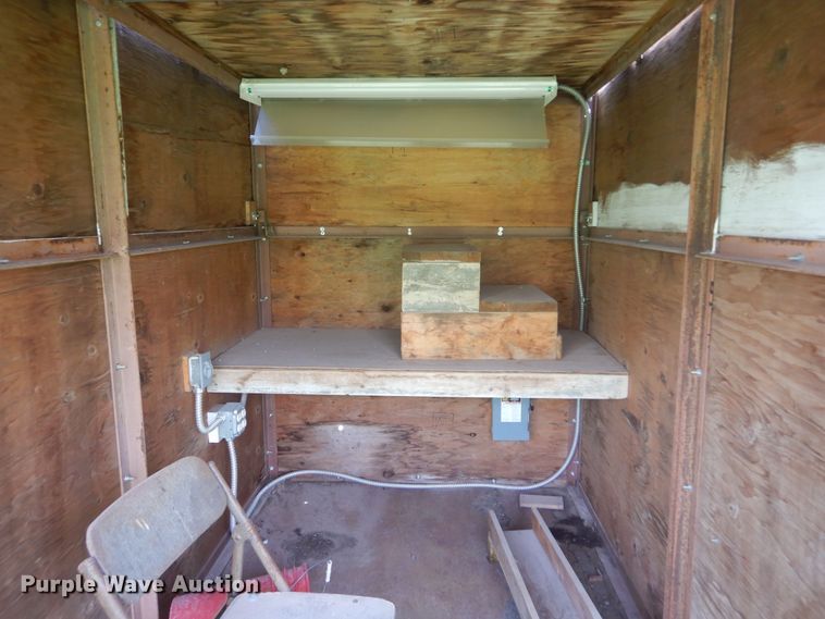 image for item KS9981 Shop built enclosed cargo trailer