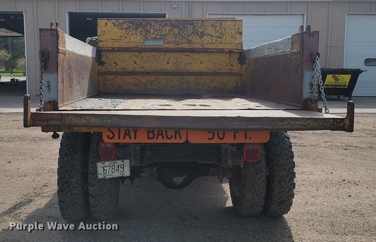 image for item KS9984 1970 Ford 500  dump truck