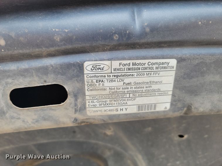 image for item KS9988 2009 Ford Crown Victoria Police Interceptor