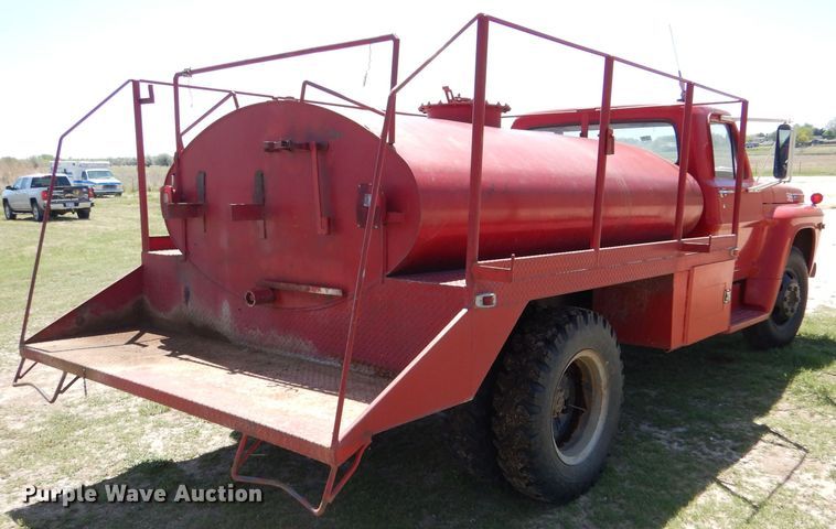 image for item LS9146 1970 Ford F600  tanker fire truck