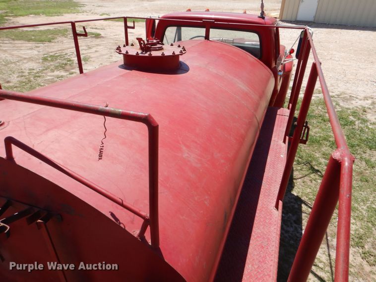 image for item LS9146 1970 Ford F600  tanker fire truck