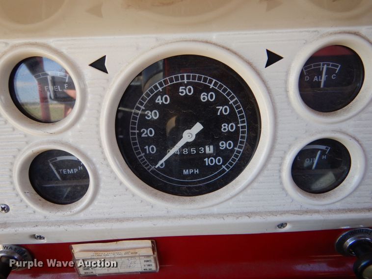 image for item LS9146 1970 Ford F600  tanker fire truck