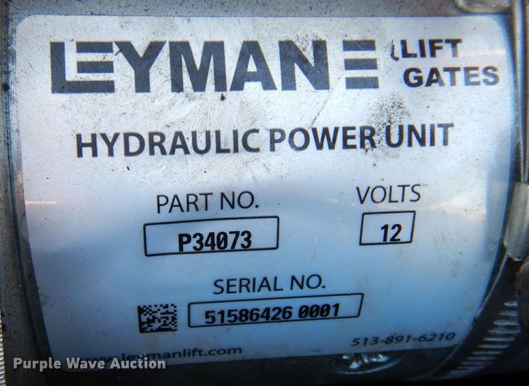 image for item LS9147 2015 Leyman LHLP3500G-8060CS end gate lift