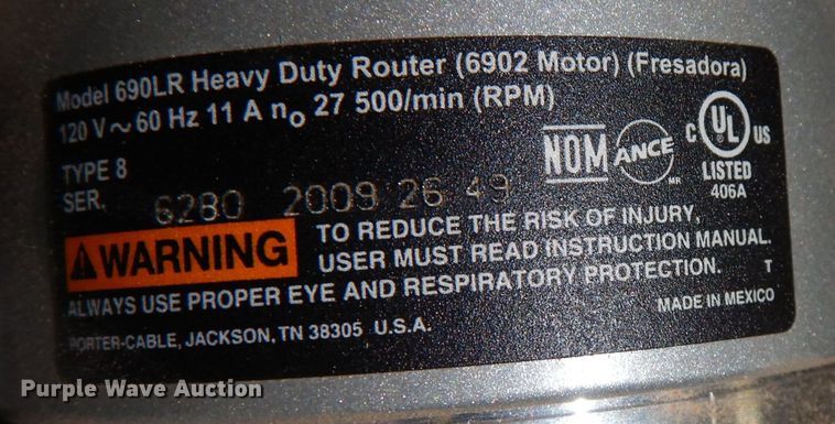 image for item LS9162 (3) Bosch RA1171 routers