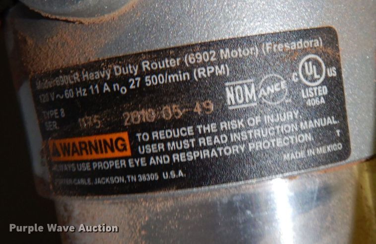 image for item LS9162 (3) Bosch RA1171 routers