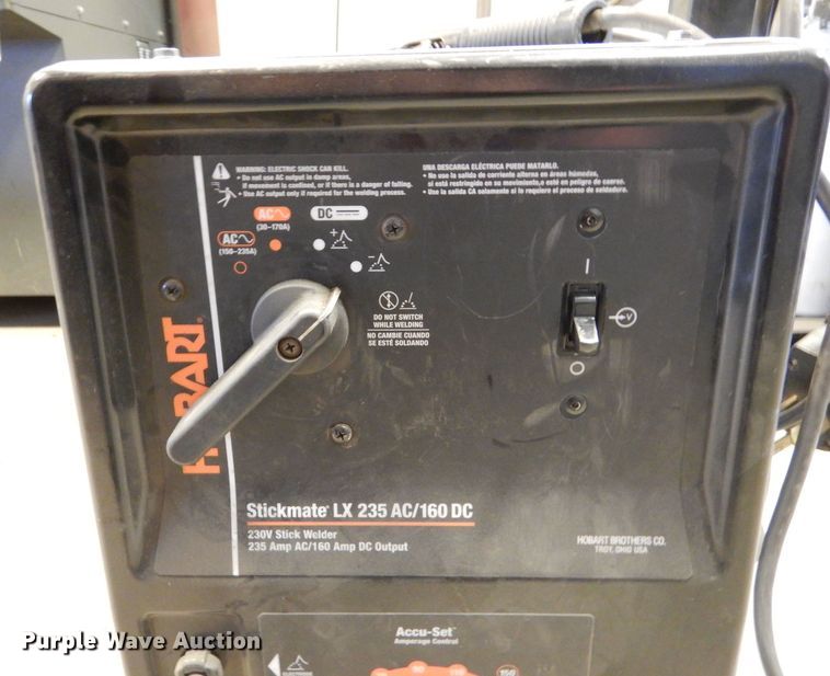 image for item LS9167 Hobart Stickmate LX  welder