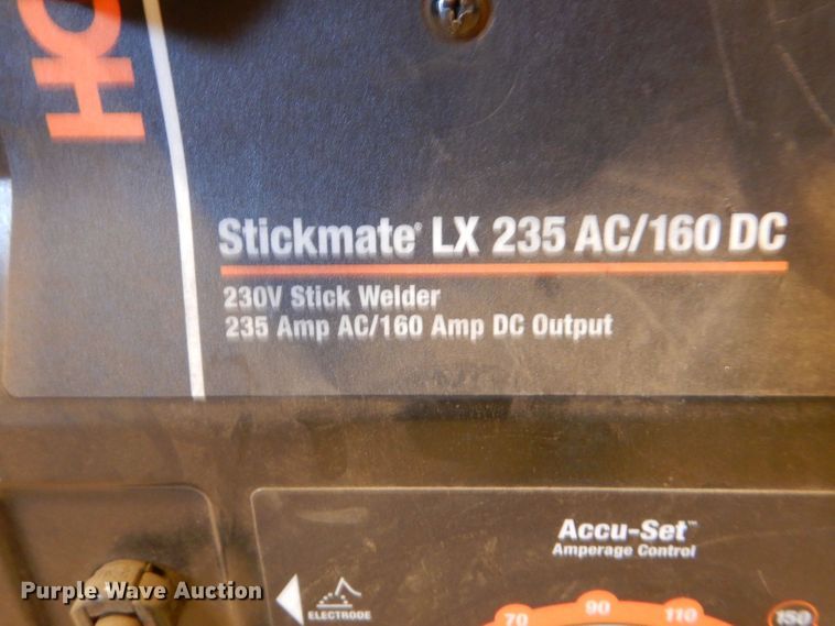 image for item LS9168 Hobart Stickmate LX  welder