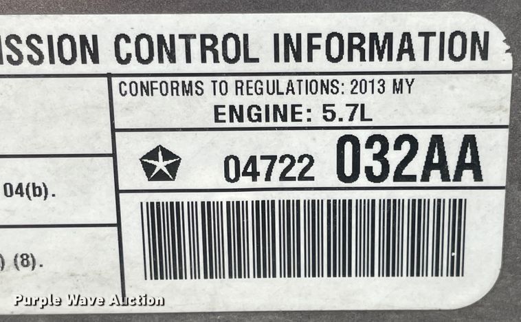 image for item MJ9604 2013 Dodge Charger Police