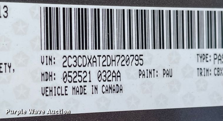 image for item MJ9604 2013 Dodge Charger Police